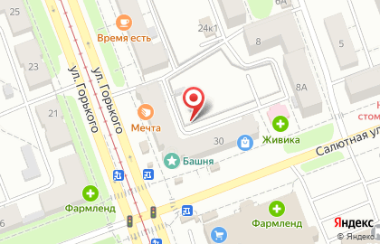 Мечта на улице Горького на карте
