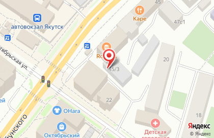 Филиал в республике Саха (Якутия) Федеральная кадастровая палата Федеральной службы государственной регистрации, кадастра и картографии на карте