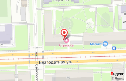 Центр Прикладного Поведенческого Анализа на Благодатной улице на карте