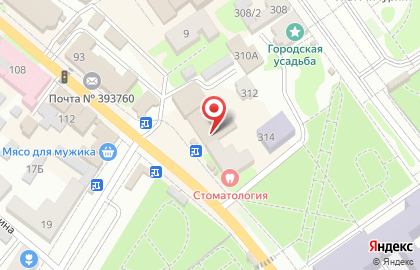Управление Федеральной службы войск национальной гвардии Российской Федерации по Тамбовской области на карте