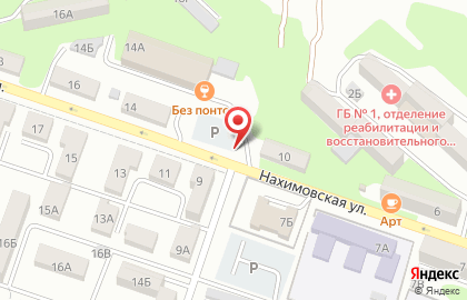 Автостоянка во Владивостоке на карте