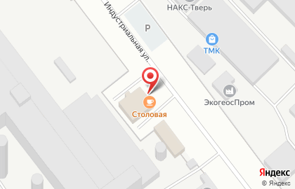 Столовая Тэц-4 на карте