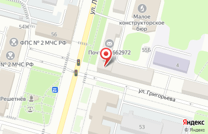 Почта России в Красноярске на карте
