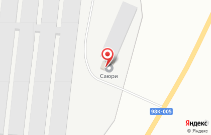 Круглогодичный тепличный комплекс Саюри на карте