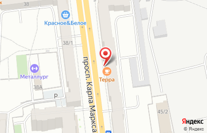 Терминал СберБанк на проспекте Карла Маркса, 45 на карте
