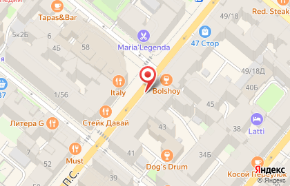 Кофейня Rudy`s Coffee to Go в Петроградском районе на карте