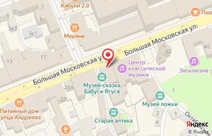 Салон-магазин подарков Русский сувенир на карте