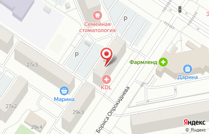 Санаторий в Тюмени на карте