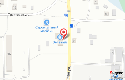 Супермаркет Зеленый на карте