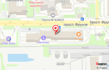 Томский ЦНТИ на карте