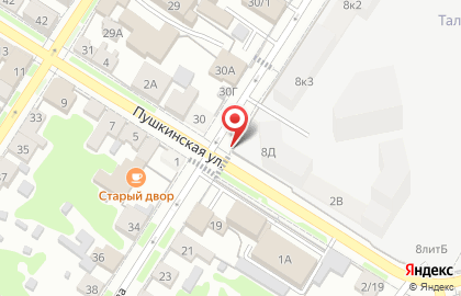 ООО Респект на Пушкинской улице на карте