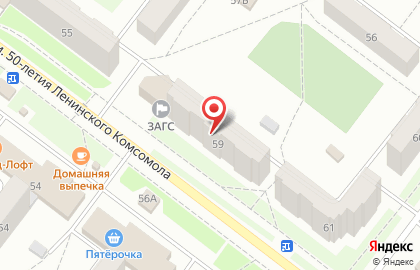 Многофункциональный центр Мои документы в Волгореченске на карте