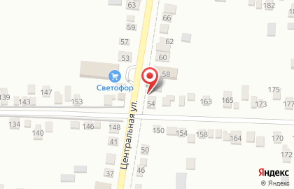 Служба эвакуации Кубань на Центральной улице на карте