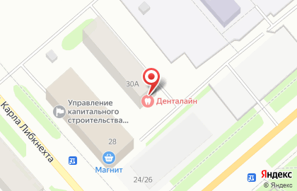 Стоматология Dенталайн на карте