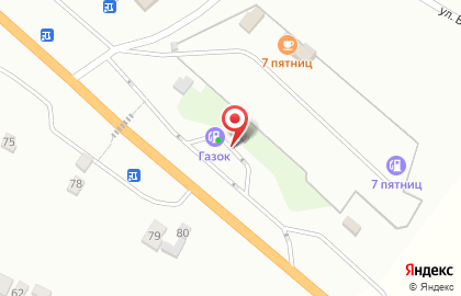АЗС Атойл на карте