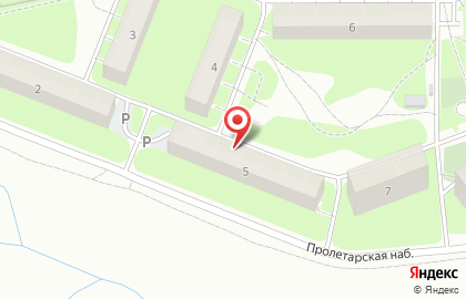 Управляющая компания Пролетарского района на карте
