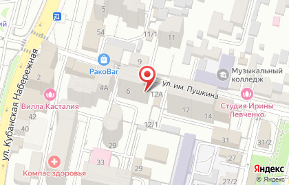 Клиника эстетической косметологии IPclinic на улице Пушкина на карте