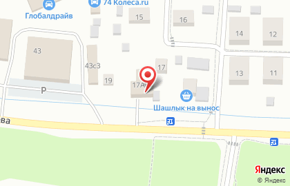 Автокомплекс Чар на карте