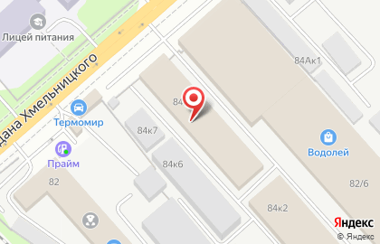 ЗАО СКДМ-Сервис на улице Богдана Хмельницкого на карте