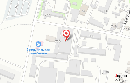 Торгово-сервисная компания Окна+Сервис на карте