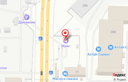 АЗС Маяк на Производственной улице на карте