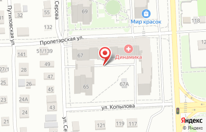 Дружок на улице Академика Киренского на карте