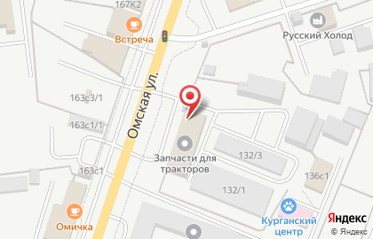 Магазин автотоваров Автоэликсир на Омской улице на карте