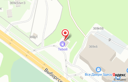АЗС Shell в Санкт-Петербурге на карте