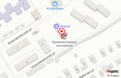 Стрижевская городская библиотека на карте