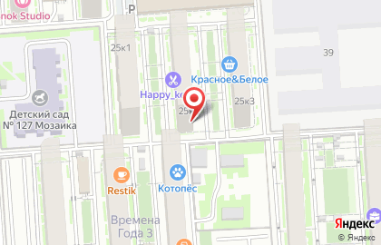 Универсам Близкий на карте