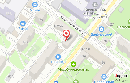 Участковый пункт полиции № 10 на карте