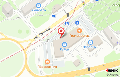 Супермаркет цифровой техники и бытовой электроники DNS на улице Ленина на карте