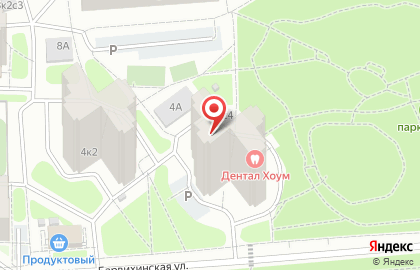 Участковый пункт полиции в Москве на карте