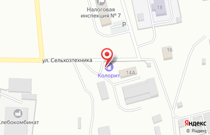 АЗС, ООО Колорит на карте