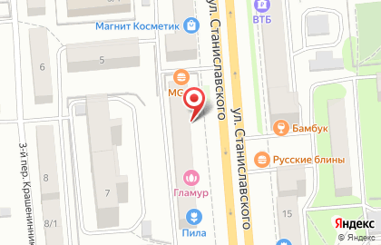 Ломбард SMart на улице Станиславского на карте
