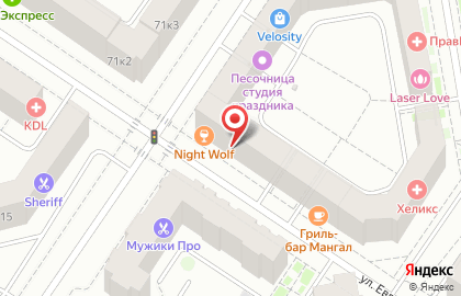 Центр красоты Преображение на улице Василия Гольцова на карте