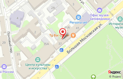 Продукты на Большой Московской на карте