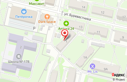 Ателье в Нижнем Новгороде на карте