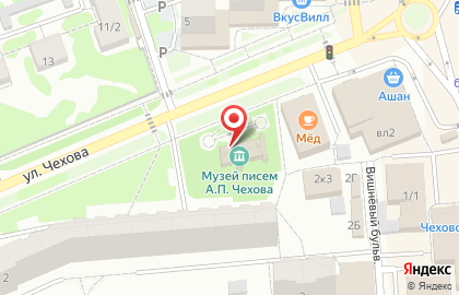 Музей писем А.П. Чехова на карте