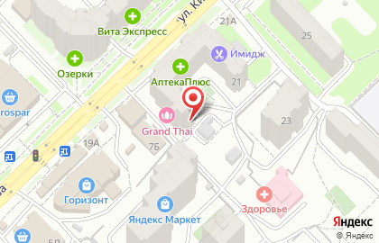 Салон-парикмахерская Одри в Первомайском районе на карте