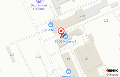Гостиница ВАН в Советском районе на карте
