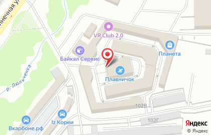Аквасад Ромашка на карте