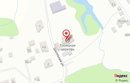 Храм Троицы Живоначальной, д. Чашниково на карте