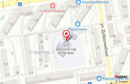 Фея на улице Добролюбова на карте