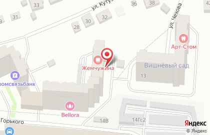 Детский центр Прометей на улице Горького на карте