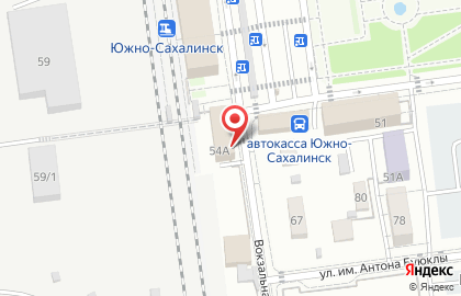 Сахалинское агентство фирменного транспортного обслуживания на карте