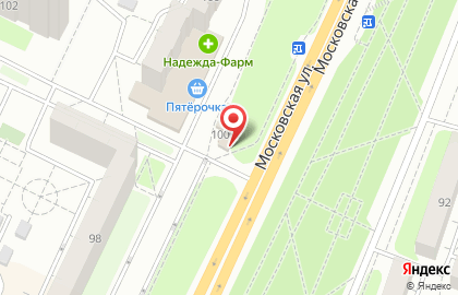 Салон красоты Сакура на Московской улице на карте