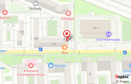 Магазин товаров смешанного типа 2000 мелочей на Восточно-Кругликовской улице на карте