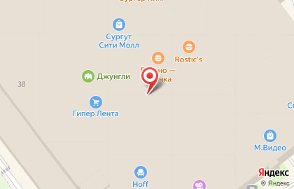 Банкомат ВТБ в Сургуте на карте