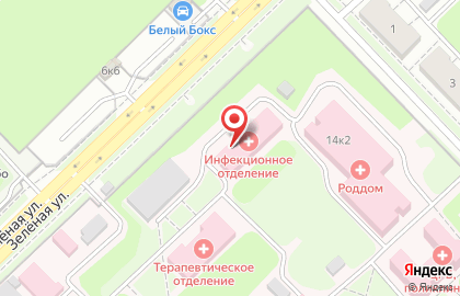 Кстовская центральная районная больница на улице Талалушкина на карте